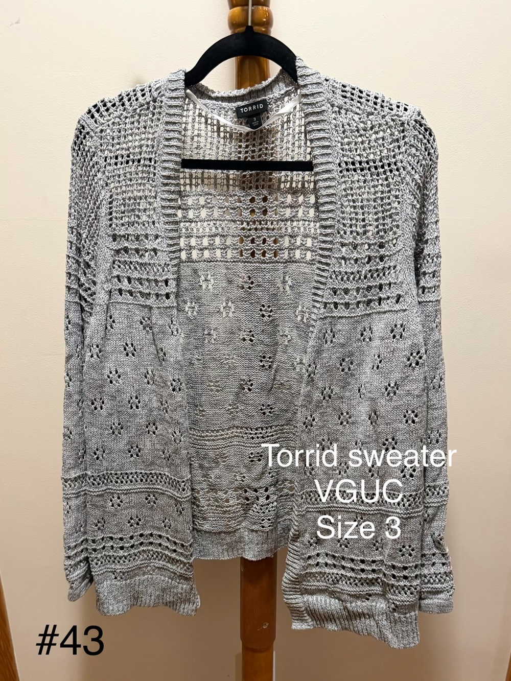 Torrid knit cardigan
